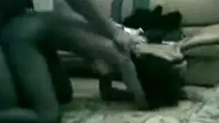 فتاة أفريقية شابة تغوي وتمارس الجنس مع طبيب برازيلي