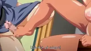 فتاة الأنيمي تغريني إلى سكس هنتاي هاردكور