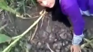 سكس شرجي ووضعية كلب للمحجبة في العلن