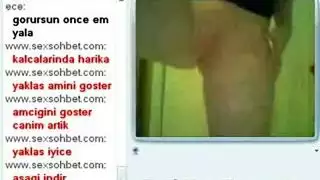 إباحية الكاميرا التركية: عرض شرجي بتدخل مزدوج