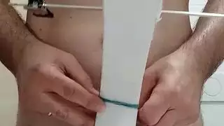 جلسة العلاج السلوكي المعرفي الإباحية المكثفة: صفع شديد وتعذيب خصيوي متطرف