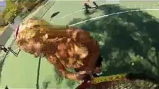 فتيات صغيرات يأخذنه في المؤخرة