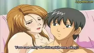 أنيمي إباحي طويل مع أثداء ضخمة وجِماع متواصل