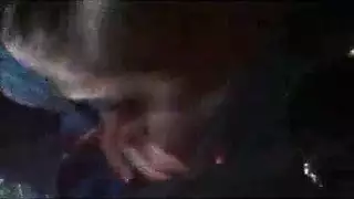 فتاة سورية تقدم جنساً فموياً مكثفاً لشاب أردني، سائل منوي على شفتيها