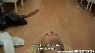 حفلة جنس جماعي لطلاب أوروبيين حفلة طلابية صاخبة بممارسة جنسية قاسية