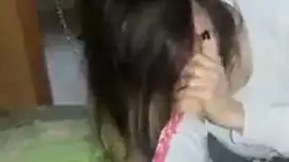 لعق أقدام عميق ومقص